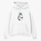 Толстовка худи оверсайз