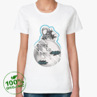 Женская футболка органик