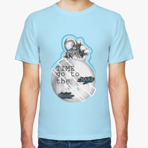 Футболка с принтом MARS