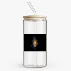 Банка с бамбуковой крышкой