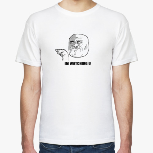 Футболка с принтом I'm Watching U