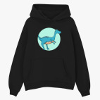 Толстовка худи оверсайз