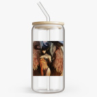 Банка с бамбуковой крышкой