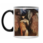 Кружка двухцветная