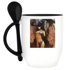 Кружка с ложкой