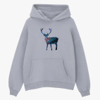 Толстовка худи оверсайз