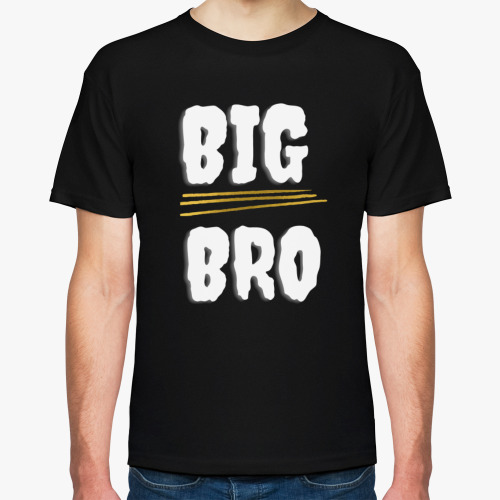 Футболка с принтом BIG BRO