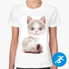 Женская спортивная футболка