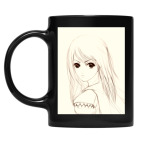 Кружка цветная UV-DTF