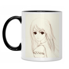 Кружка двухцветная