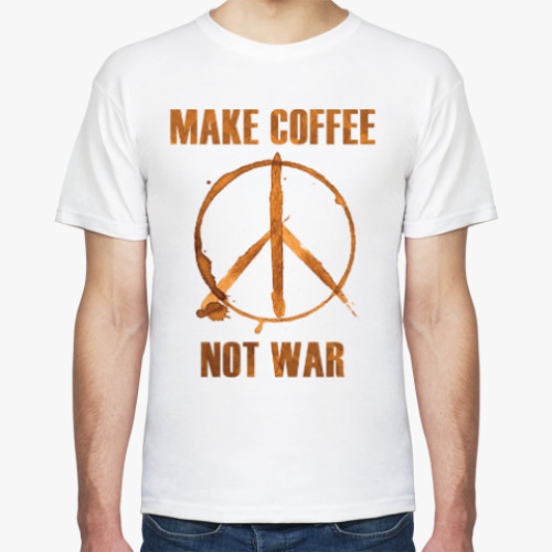 Футболка Make Coffee Not War
