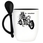 Кружка с ложкой