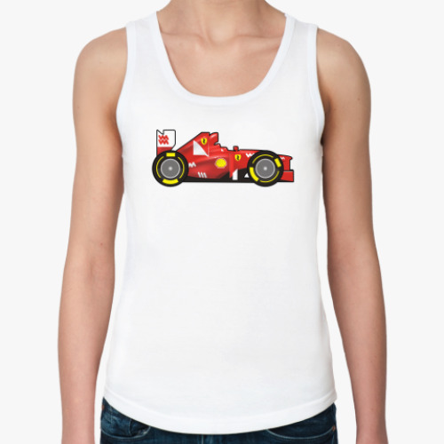 Женская майка с принтом F2012