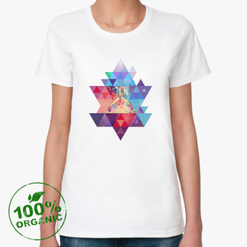 Женская футболка из органик-хлопка 'HIPSTA SWAG' collection: Marlene Dietrich