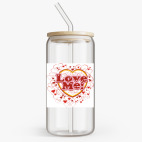 Банка с бамбуковой крышкой