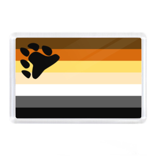 Магнит Bear Pride Flag