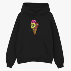 Толстовка худи оверсайз