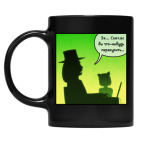 Кружка цветная UV-DTF