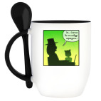 Кружка с ложкой