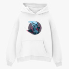 Толстовка худи оверсайз