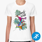 Женская спортивная футболка