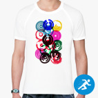 Мужская спортивная футболка