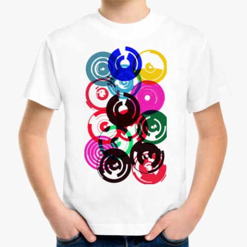 Детская футболка с принтом Микс