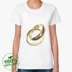 Женская футболка органик