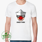 Мужская футболка органик