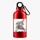 Металлическая бутылка 400 мл UV-DTF