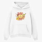 Толстовка худи оверсайз