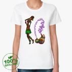 Женская футболка органик