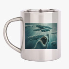 Кружка металлическая