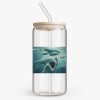 Банка с бамбуковой крышкой