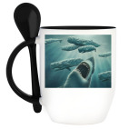 Кружка с ложкой