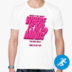 Мужская спортивная футболка