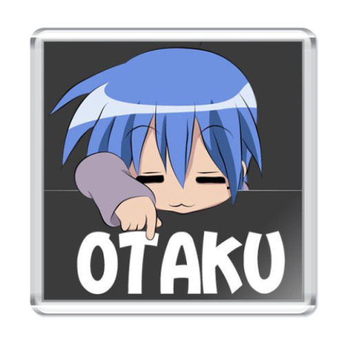 Магнит с принтом  Otaku