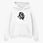 Толстовка худи оверсайз