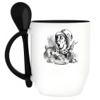 Кружка с ложкой