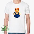 Мужская футболка органик