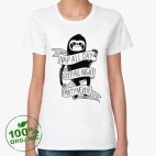 Женская футболка органик