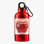 Металлическая бутылка 400 мл UV-DTF