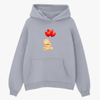 Толстовка худи оверсайз