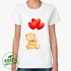 Женская футболка органик