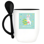 Кружка с ложкой