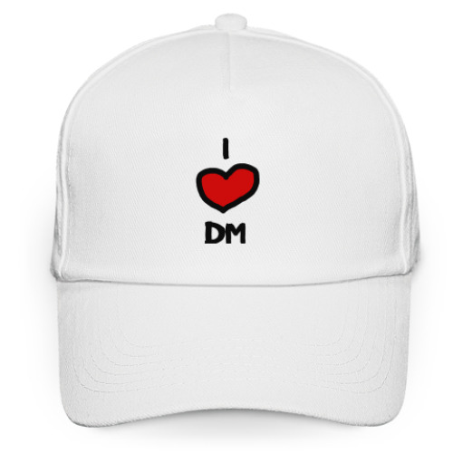 Кепка бейсболка с принтом Depeche Mode