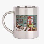 Кружка металлическая