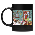 Кружка цветная UV-DTF