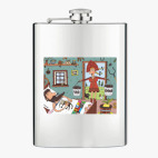 Фляжка стальная