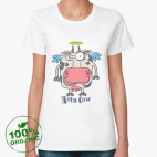 Женская футболка органик